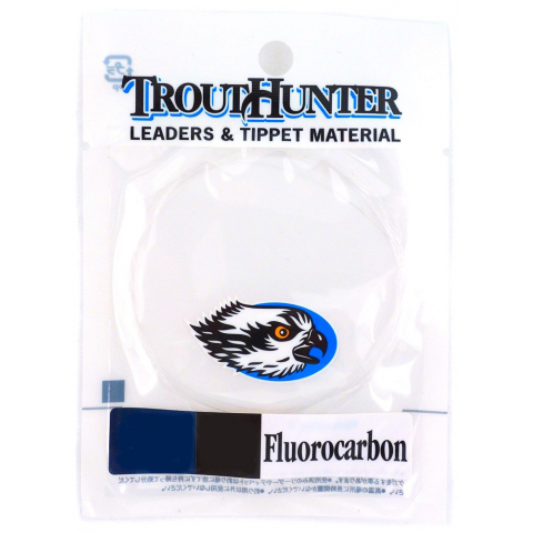 trout hunter TROUT HUNTER Fluorocarbon 9-Foot Knotless Tapered Leaders