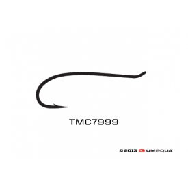 tiemco TMC 7999 Heavy Black-Wire Streamer Hook