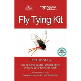flymen fishing company FLYMEN Cicada Fly Tying Kit