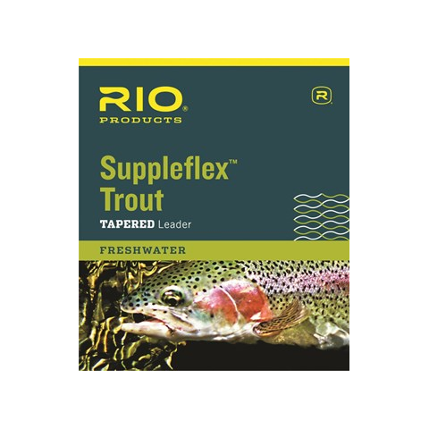 rio RIO Knotless Suppleflex Trout 9-Foot Tapered Leaders