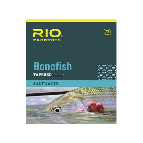 rio RIO Knotless Bonefish 10-Foot Tapered Leaders - 3-PAK