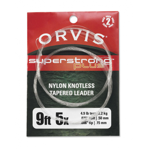 orvis Orvis Super-Strong Knotless Tapered Leaders - 2-PAK
