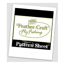feather-craft FEATHER-CRAFT Fan-Wing Pattern Sheet