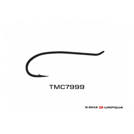 tiemco TMC 7999 Heavy Black-Wire Streamer Hook
