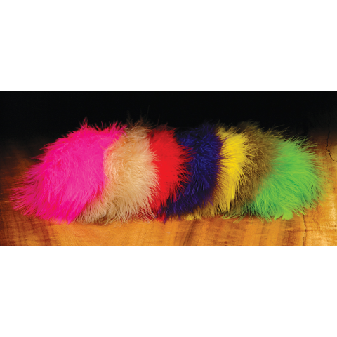 Big 1 Pound bag Marabou Feathers w Imperfections Mixed Colors Fly tying 