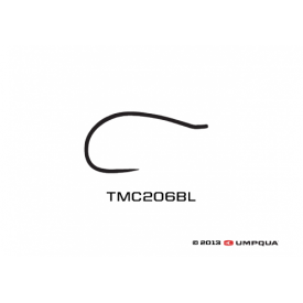 tiemco TMC 206BL Caddis Larvae/ Emerger Hook