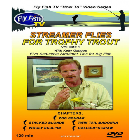 Streamer Flies for Trophy Trout DVD
