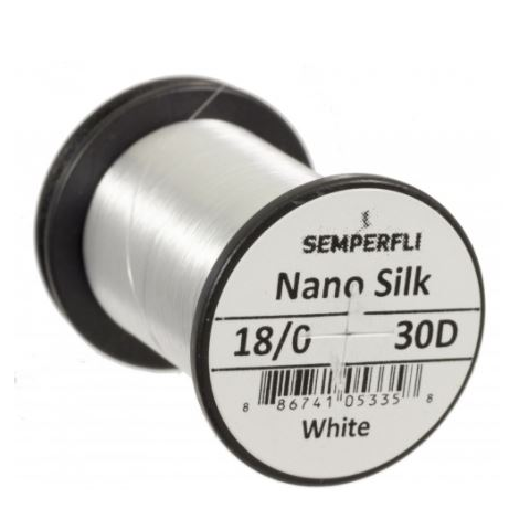 Semperfli Nano Silk 30 Denier Predator 18/0 White