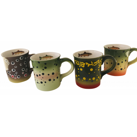 Orvis Stoneware Ceramic Coffee Cup