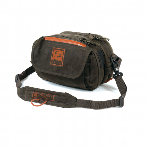 fishpond FISHPOND Waxed Canvas Blue River Chest/Lumbar Pack