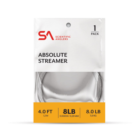SA Absolute 4-foot Streamer Leader
