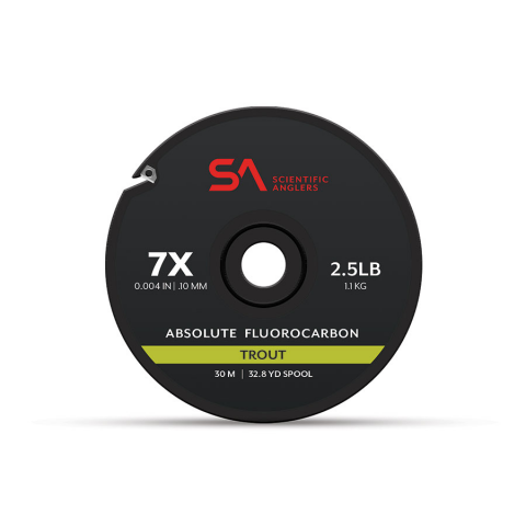 SA Absolute Trout Fluorocarbon Tippet Material