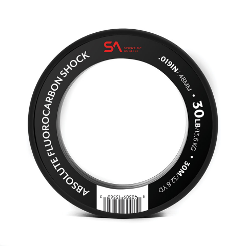 SA Absolute Fluorocarbon Shock Tippet Material