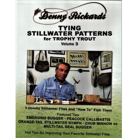 Tying Stillwater Patterns For Trophy Trout Vol 3