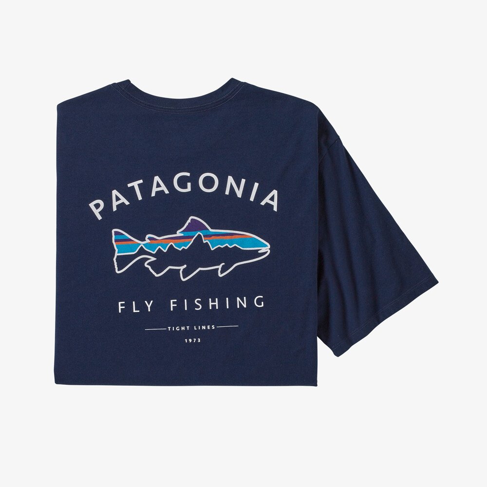 patagonia PATAGONIA Framed Fitz Roy Trout Organic Cotton T