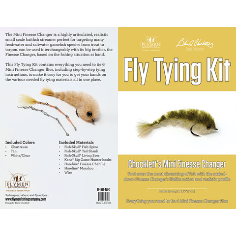 flymen FLYMEN Mini Finesse Game Changer Fly Tying Kit