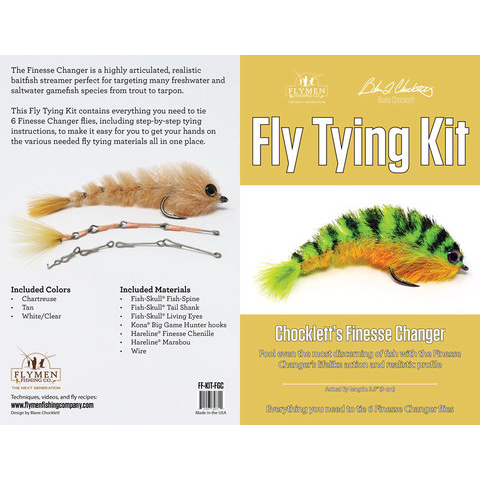 flymen fishing company FLYMEN Finesse Game Changer Fly Tying Kit