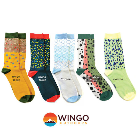 WINGO Fish Skin Socks