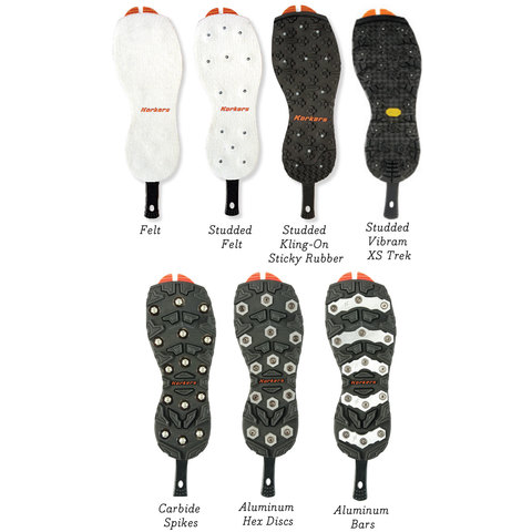 Korkers Omnitrax V3.0 Interchangeable Rubber Studded Replacement Soles 