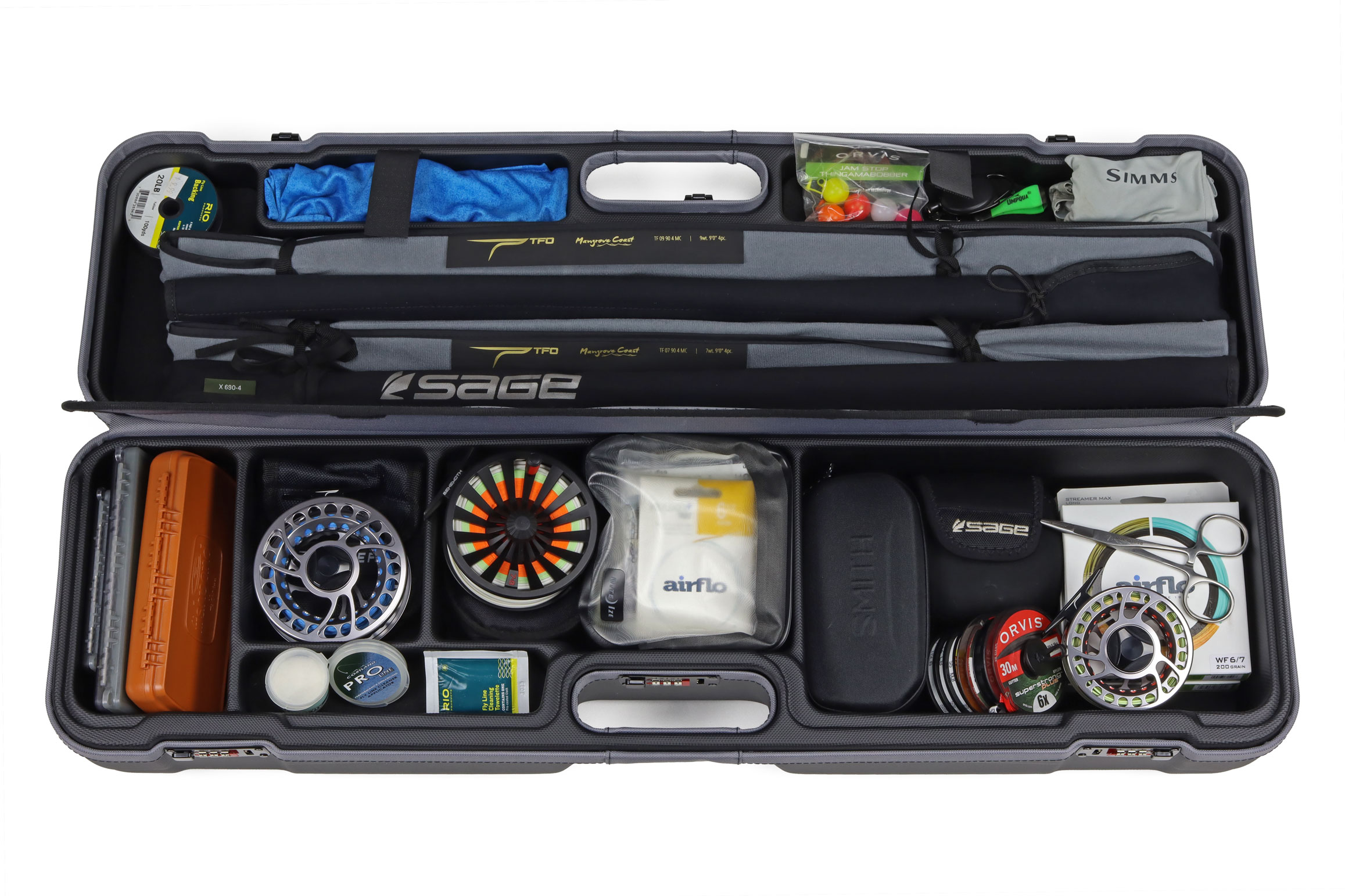 SEA RUN Norfork Expedition Fly Rod & Reel Travel Case