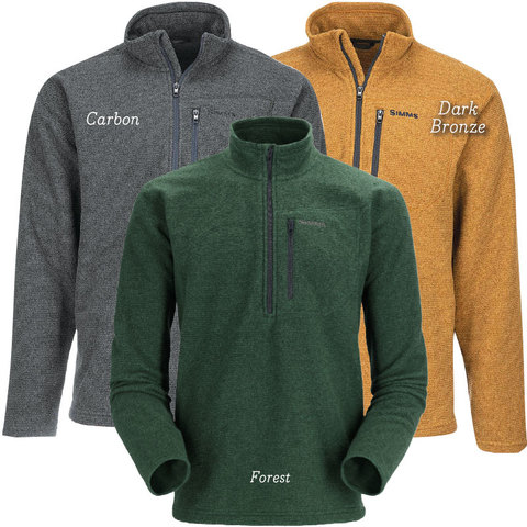 simms 30% OFF Select Colors of SIMMS Rivershed 1/4 Zip Sweater