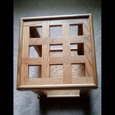 by David Marty Hand Crafted Oak Fly Rod Rack