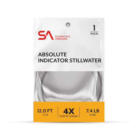 scientific anglers SA Absolute 12' Stillwater Indicator Leader