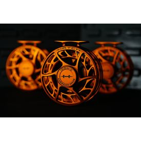 Hatch LIMITED EDITION: HATCH Iconic Campfire-Orange Fly Reel