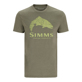 SIMMS Wood Fill Trout T-Shirt