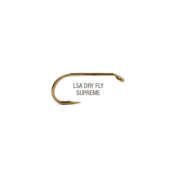 Dry Fly Supreme Up-Eye Fly Hook Partridge Hooks L5A/US