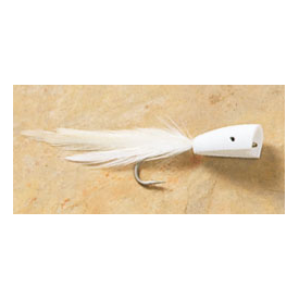 feather-craft FEATHER-CRAFT White Baitfish Popper